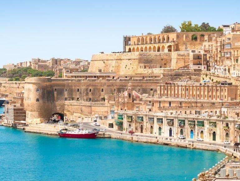 Valletta harbour, Malta